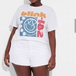 🆕️👕Blink 182 Rock Band T-Shirt, 2XL - Wht